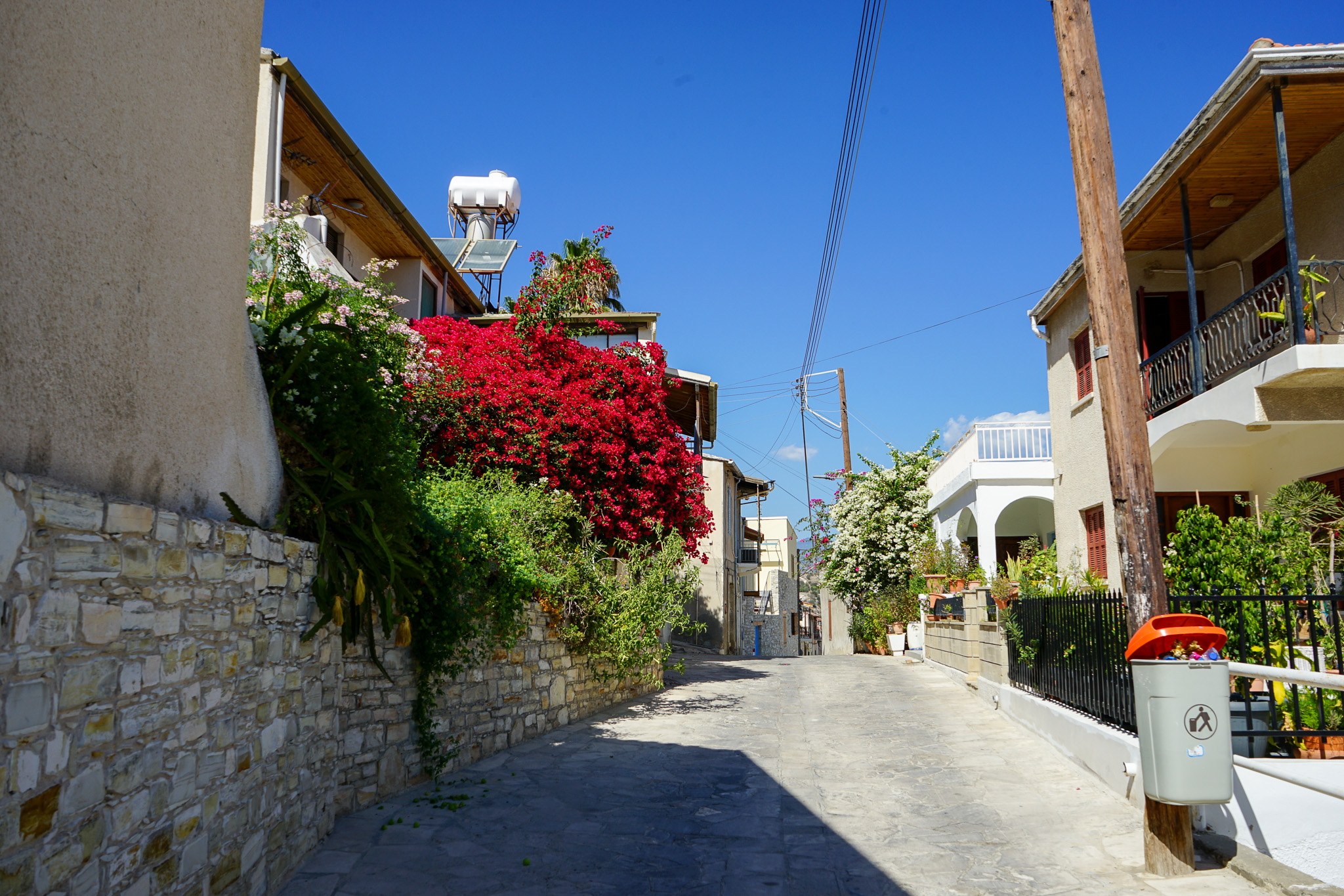 Mediterranean village detail