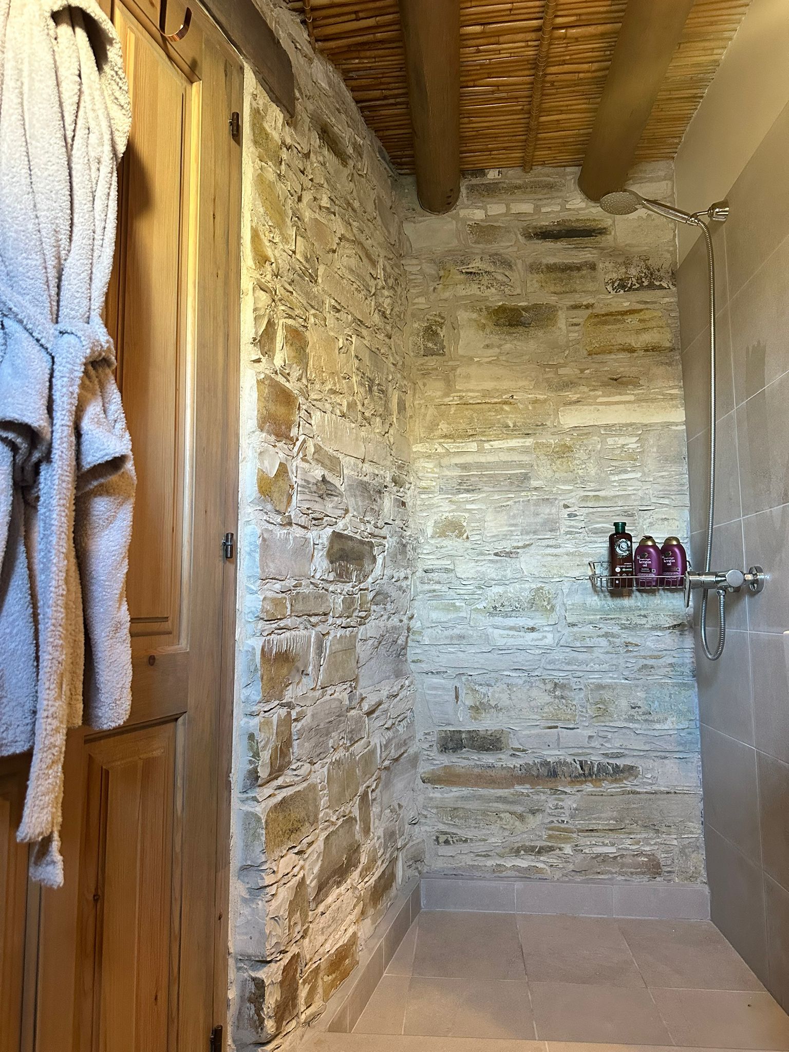 Rustic bathroom